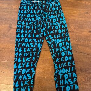 80s tween valley girl Halloween costume leggings ONLY